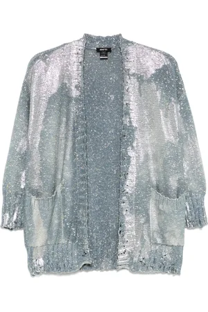 AVANT TOI Cardigan mit Folien-Print