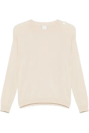 ELEVENTY Pullover mit Pailletten