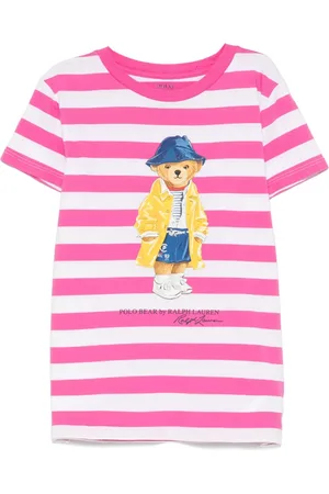 Ralph Lauren T-Shirt mit Polo Bear-Print