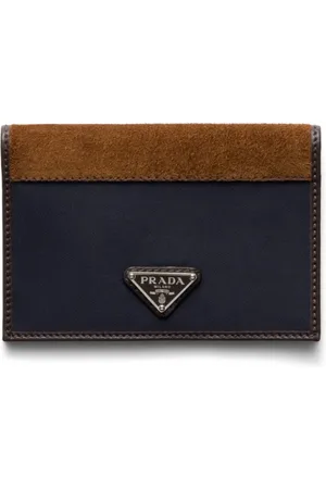 Prada Kartenetui mit Triangel-Logo