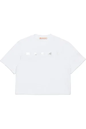 Marni T-Shirt mit Logo-Print