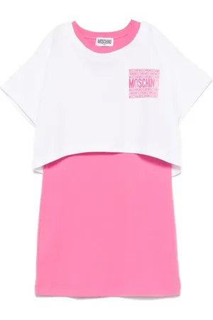 Moschino Kleid-Set mit Logo-Print