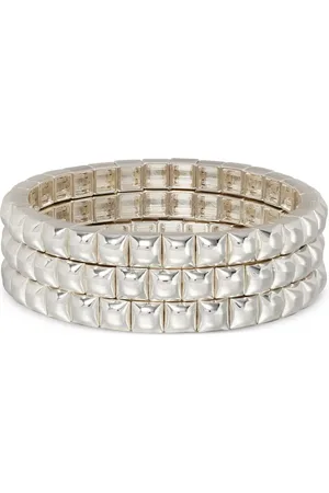 Roxanne Assoulin Mini Square Stud Armbänder (3er-Set)