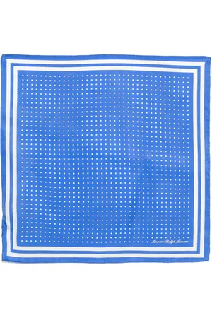 Ralph Lauren Seidenschal mit Polka Dots