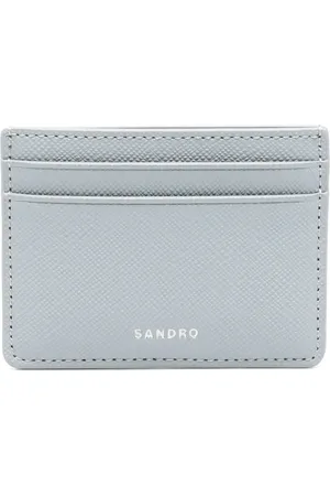 Sandro Kartenetui mit Logo-Print