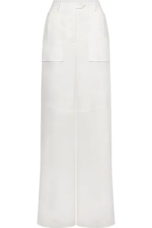 Alberta Ferretti Hose mit weitem Bein