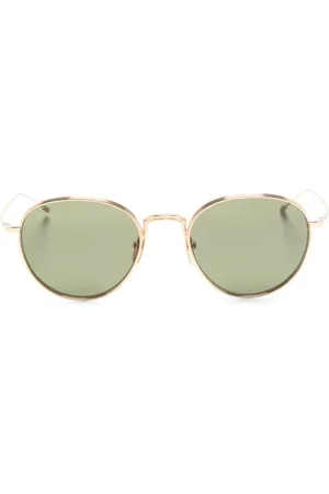 Thom Browne Sonnenbrille mit rundem Gestell