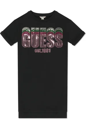 Guess Kleid mit Logo-Patch