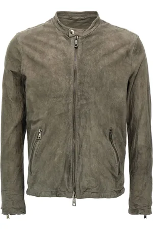 GIORGIO BRATO Bikerjacke aus Wildleder