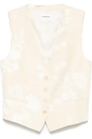 P.A.R.O.S.H. Weste mit Blumen-Jacquardmuster