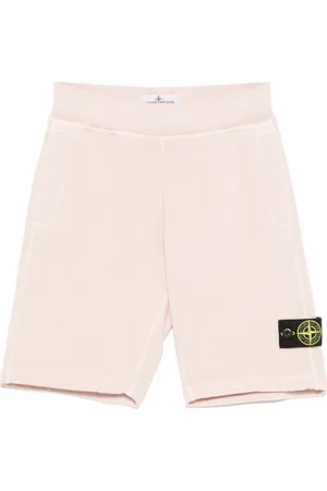 Stone Island Joggingshorts mit Kompass-Patch