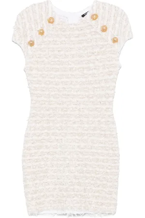 Balmain Minikleid aus Tweed