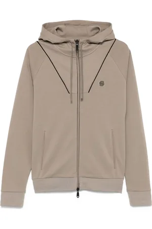 HUGO BOSS Hoodie mit Double B-Monogramm