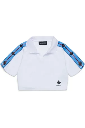 Dsquared2 Poloshirt mit Ahornmotiv