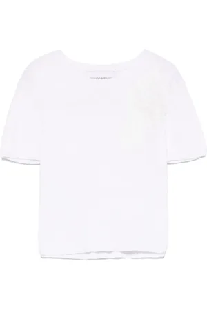 ERMANNO SCERVINO T-Shirt aus Kordelspitze