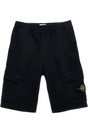 Stone Island Joggingshorts mit Kompass-Patch