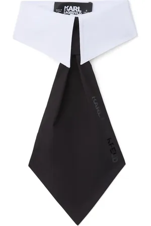 Karl Lagerfeld Kragen mit Logo-Print