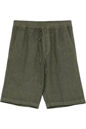 120% Lino Bermudas aus Leinen
