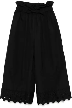 Simone Rocha Cropped-Hose mit gerüschtem Bund
