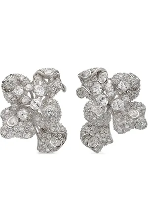 Anabela Chan 18kt Bloomingdale Weißgoldohrringe mit Diamanten