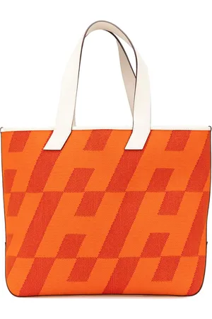 Hermès 2022 Toile H and Swift Cabas H en Biais Tote Bag 40cm