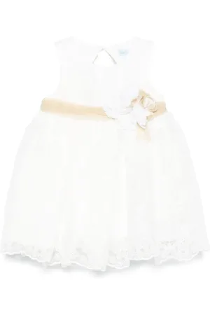 Abel & Lula Kleid mit Blumenstickerei
