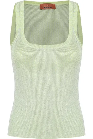 Missoni Gestricktes Lurex-Top