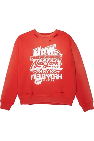 Purple Brand Sweatshirt mit Slogan-Print