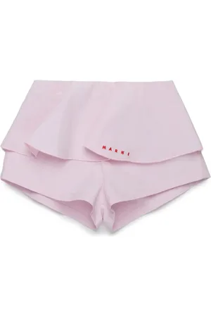 Marni Shorts mit Logo-Stickerei