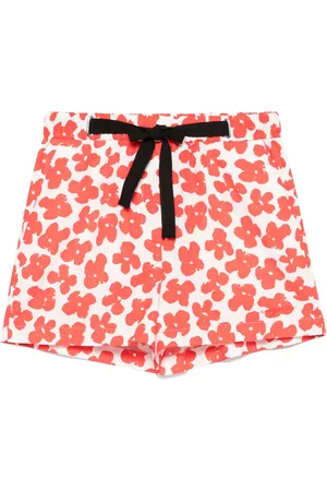 Msgm Shorts mit Blumen-Print