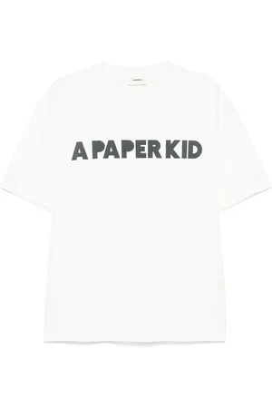 A PAPER KID T-Shirt mit Print