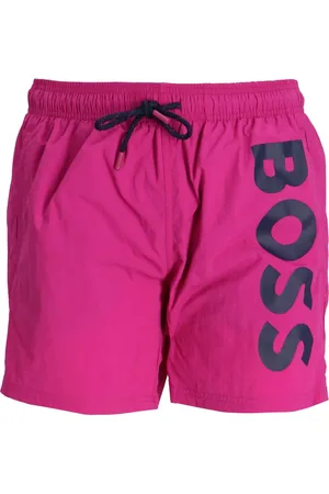 HUGO BOSS Badeshorts mit Logo-Print