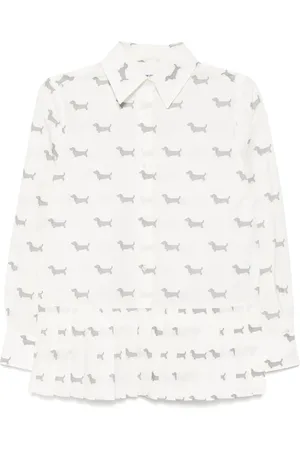 Thom Browne Hemd mit Falten