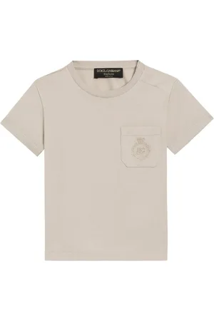 Dolce & Gabbana T-Shirt mit Logo-Stickerei
