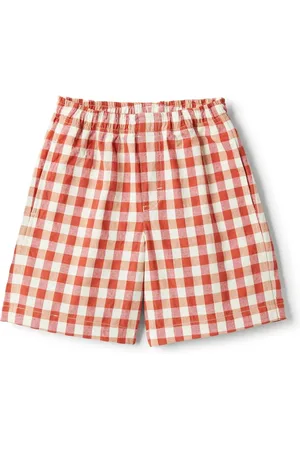 Il gufo Karierte Shorts