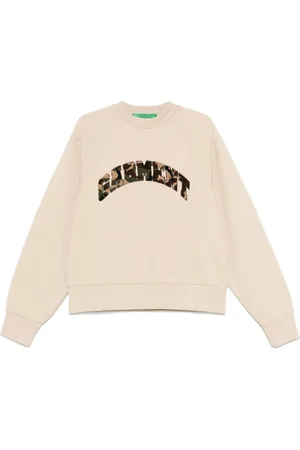 Garment Workshop Frottee-Sweatshirt mit Logo-Stickerei
