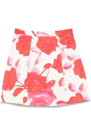 BLUMARINE Minirock mit Blumen-Print