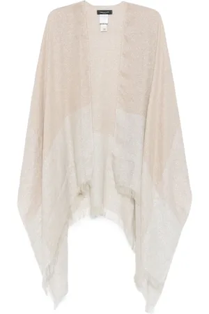 Fabiana Filippi Cape aus Lurex