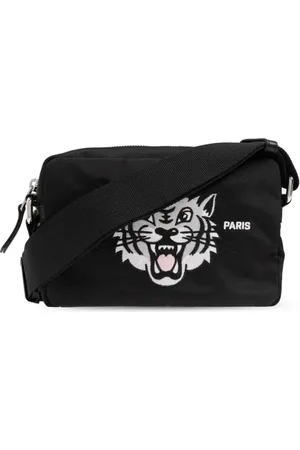 Kenzo Schultertasche mit Tiger-Print