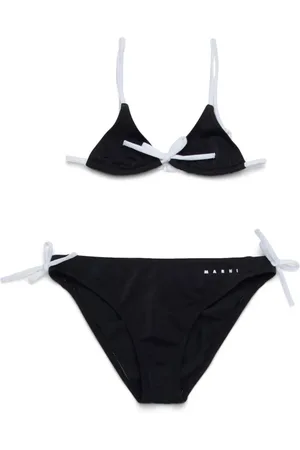Marni Bikini mit Logo-Print
