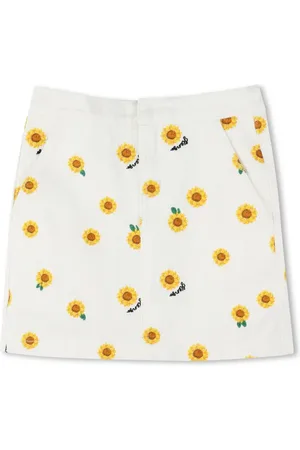 Kenzo Rock mit Blumenstickerei