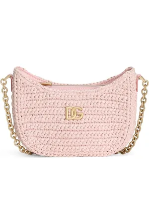 Dolce & Gabbana Gehäkelte Tasche aus Raffiabast
