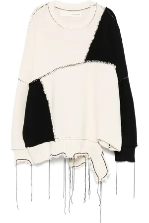 ISABEL BENENATO Pullover in Colour-Block-Optik