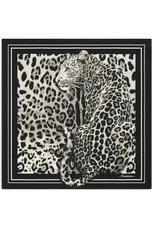 Dolce & Gabbana Schal mit Leoparden-Print