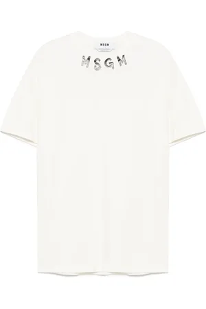 Msgm T-Shirt mit Logo-Print