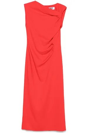 Msgm Asymmetrisches Midikleid