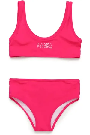 Maison Margiela Bikini mit Logo-Print