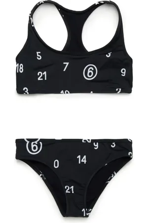 Maison Margiela Bikini mit Logo-Print