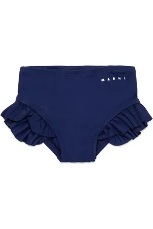 Marni Badehose mit Logo-Print