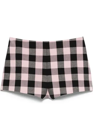 BLUMARINE Karierte Shorts